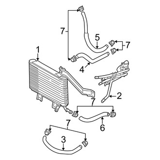 Toyota OE - Cooling - Trans Oil Cooler (3.0L)