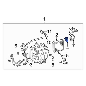 Toyota OE - A/C Expansion Valve