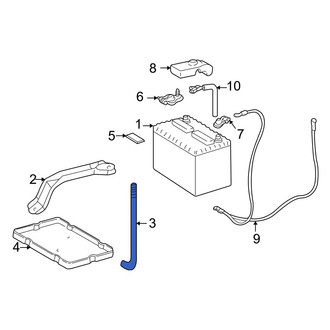 Toyota OE - Battery Hold Down Stud