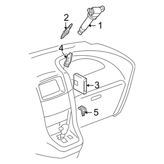 Toyota OE - Electrical - Ignition System (2.4L)