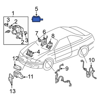 Toyota OE - ABS Relay
