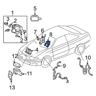 Toyota OE - Suspension Yaw Sensor