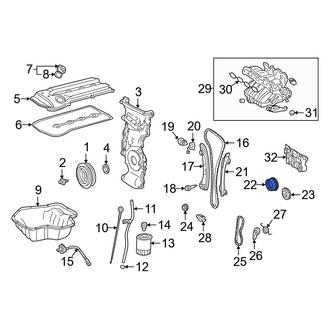 Toyota OE - Right Engine Timing Camshaft Sprocket