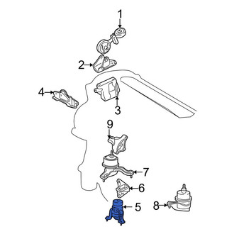 Toyota OE - Front Engine Mount
