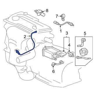 Toyota Solara OEM Emission Control Parts | Oxygen Sensors — CARiD.com