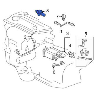 Toyota OE - Vapor Canister Purge Solenoid