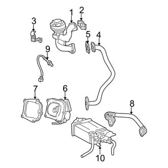 Toyota OE - Emission System - Emission Components (3.0L)
