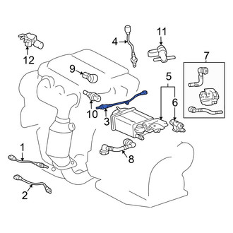 Toyota OE - Front Right Oxygen Sensor