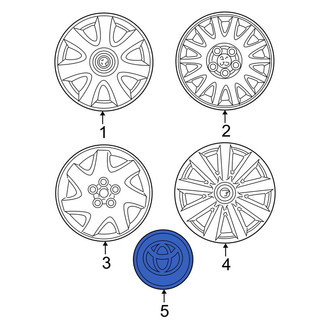 Toyota OE - Wheel Cap
