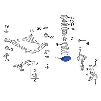 Toyota OE - Front Lower Coil Spring Insulator