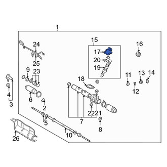 Toyota OE - Front Power Steering Control Valve