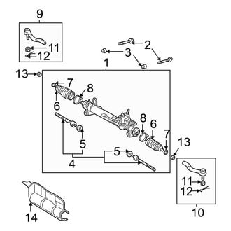 Toyota OE - Steering Gear & Linkage (Japan Built)