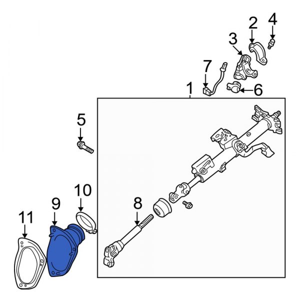 Steering Coupling Boot