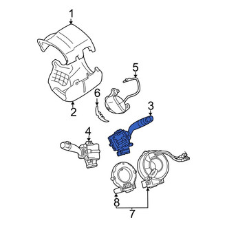 Toyota OE - Wiper Switch