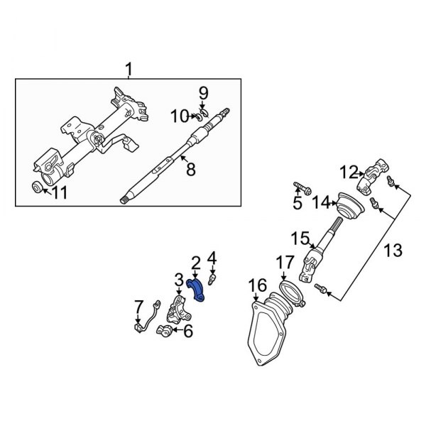 Steering Column Bracket