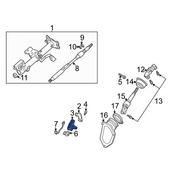 Steering Column Bracket