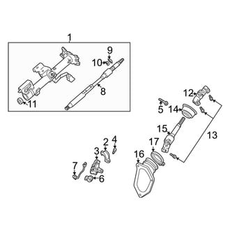 Toyota OE - Steering Column Assembly (Japan Built)