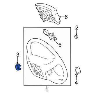 Toyota OE - Right Steering Wheel Plug