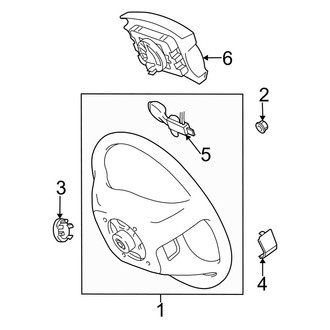 Toyota OE - Steering Wheel & Trim (Japan Built)