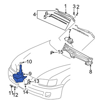 Toyota OE - Washer Fluid Reservoir