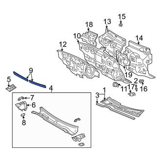 Toyota OE - Cowl Insulator