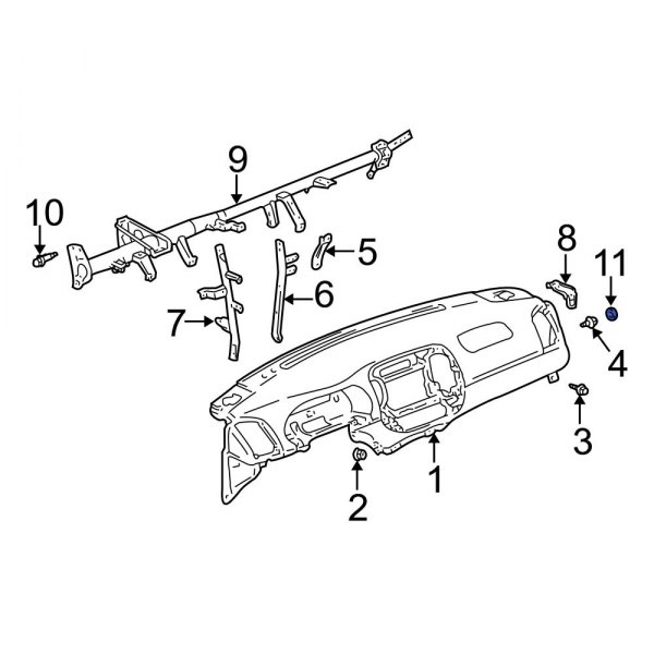 Instrument Panel Cover