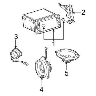 Toyota OE - Instrument Panel - Sound System (Japan Built)