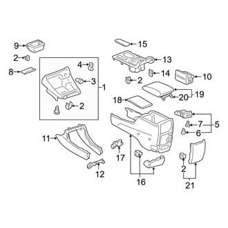Toyota OE - Center Console (USA Built)