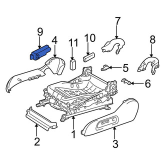 Toyota OE - Front Left Power Seat Switch