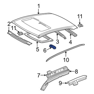 Toyota OE - Sunroof Reinforcement