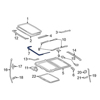 Toyota OE - Sunroof Cable