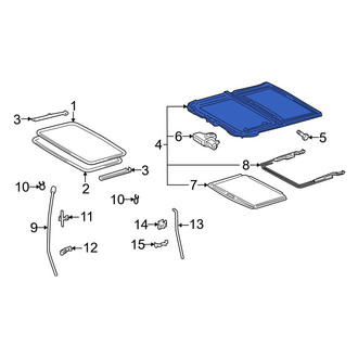 Toyota OE - Sunroof Assembly