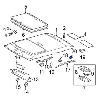 Toyota OE - Headliner Clip