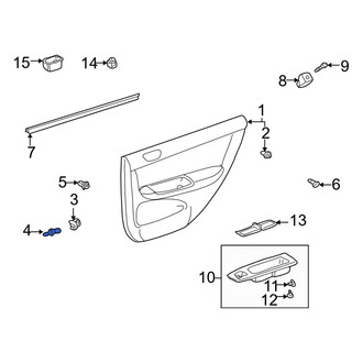 Toyota OE - Door Interior Trim Panel Cap