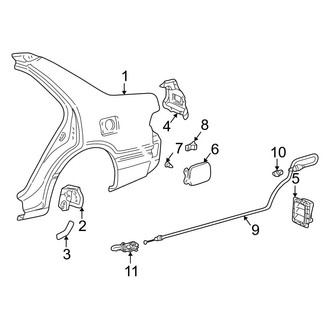 Toyota OE - Quarter Panel & Components (Japan Built)
