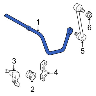 Toyota OE - Rear Suspension Stabilizer Bar