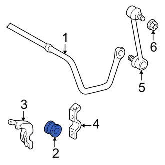 Toyota OE - Rear Suspension Stabilizer Bar Bushing