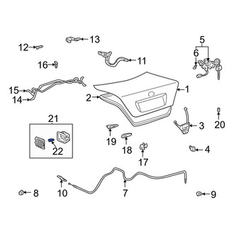 Toyota OE - Center High Mount Stop Light Bulb