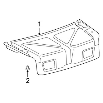 Toyota OE - Trunk Lid - Interior Trim