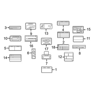 Toyota OE - Information Labels - Labels (2.5L / 3.5L)