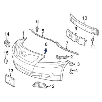 Toyota OE - Hood Seal Clip
