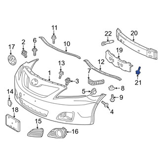 Toyota OE - Bumper Cover Reinforcement Bolt
