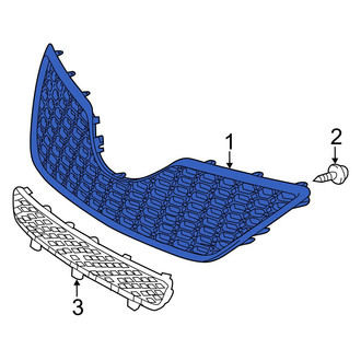 Toyota OE - Front Upper Grille