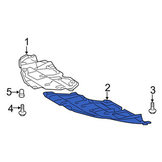 Toyota OE - Front Left Radiator Support Splash Shield