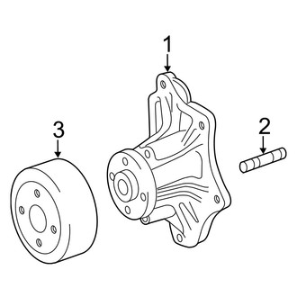 Toyota OE - Cooling - Water Pump (2.4L)