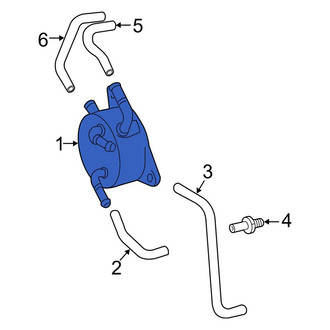 Toyota OE - Automatic Transmission Oil Cooler
