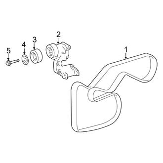 Toyota OE - Cooling - Belts & Pulleys (3.5L)