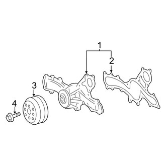 Toyota OE - Cooling - Water Pump (3.5L)