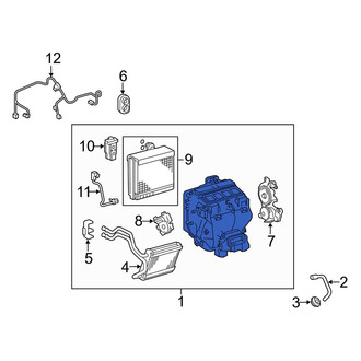 Toyota OE - HVAC Unit Case Assembly
