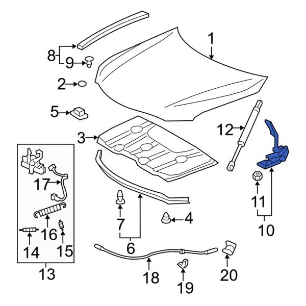 Hood Hinge